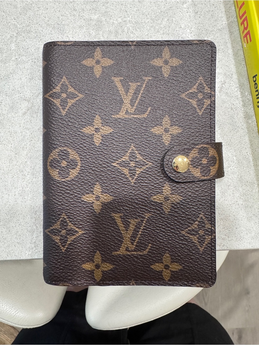 Louis Vuitton Monogram Canvas Small Agenda cover